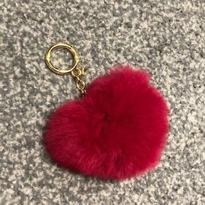 Michael Kors heart keychain
